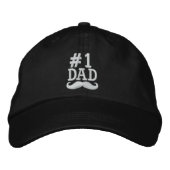 #1 Numéro un DAD Casquette brodé (Devant)