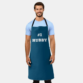 #1 Nummer één Hubby Schort
