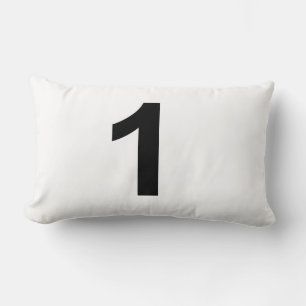 1 nummer één kussen