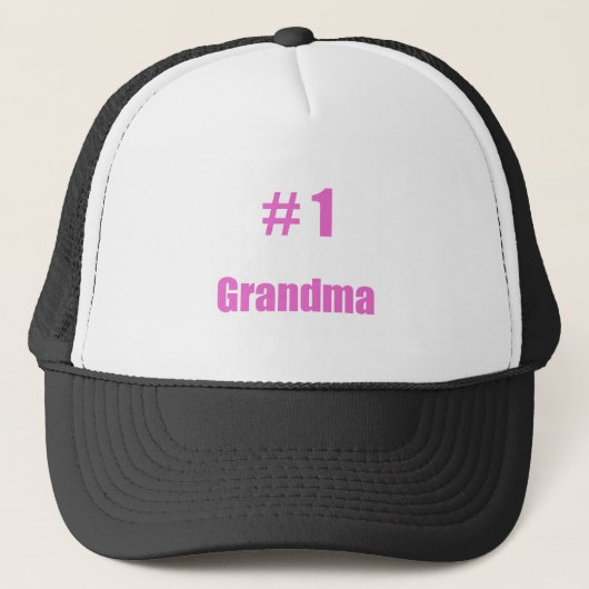 #1 oma trucker pet (Voorkant)