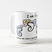 1 op 4 Mok bij miskramen/baby verliezen (Voorkant links)