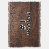 #1 Opa Leerlook Deken (Voorkant Verticaal)