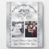 1 ou 2 plaques de mariage avec photo, TOUTE ANNÉE (Devant)