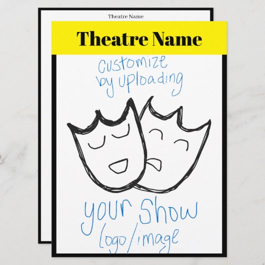 1 page Programme (disponible en téléchargement ins (Devant / Derrière)