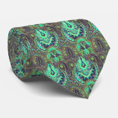 1 Paisley Mega Stropdas (Opgerold)