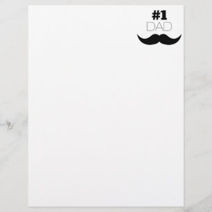 #1 Pap Black Mustache - Nummer 1