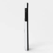 #1 Pap Black Mustache - Nummer 1 Case-Mate iPhone Case (Achterkant/links)