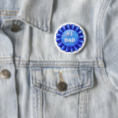 #1 Pap Blue Badge Ronde Button 5,7 Cm (In situ)