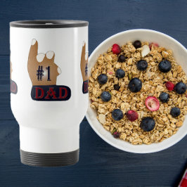 #1 Pap Ebony Teak Reisbeker