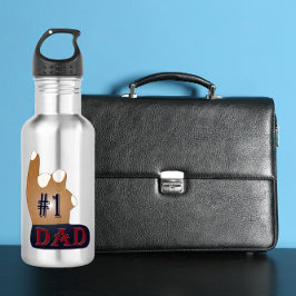 #1 Pap Ebony Teak Waterfles