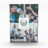 #1 Pap, Happy Fathers Day Golf Theme Foto Collage (Voorkant)