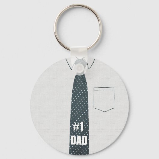 #1 Pap Sleutelhanger (Voorkant)