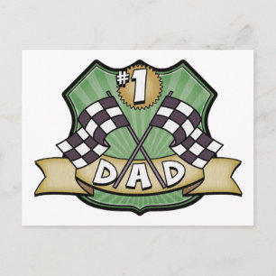 #1 Pap Vaderdag Race Fan Briefkaart