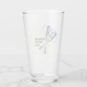 #1 Papa Aangepast bier Glass Glas (Achterkant)