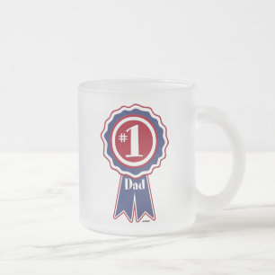 #1 Papa - Fijne Vaderdag Matglas Koffiemok