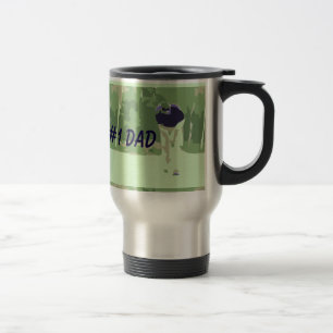 #1 Papa Golfer Travel Mug Reisbeker