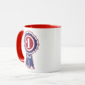 #1 Papa - Happy Vaderdag Mok (Voorkant links)