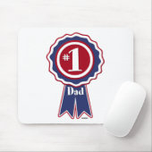 #1 Papa - Happy Vaderdag Muismat (Met muis)