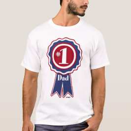 #1 Papa - Happy Vaderdag T-shirt