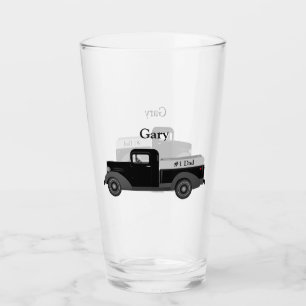 #1 Papa Old Truck Pint Drink bril Glas