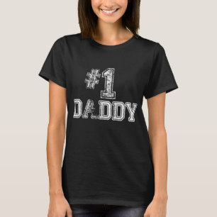 1 papa papa - nummer één Vaderdag cadeau T-shirt