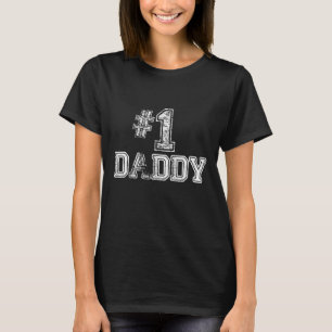 1 papa papa - nummer één Vaderdag cadeau T-shirt