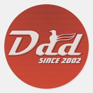 #1 Papa Sticker