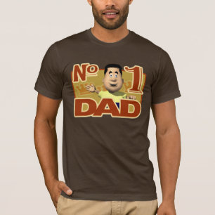 #1 Papa T-shirt