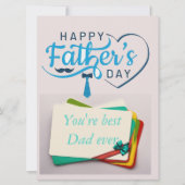 "#1 Papa" vaderdag (Voorkant)