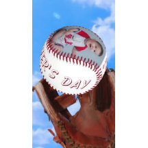 #1 Papa Vaderdag Foto Honkbal