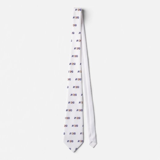 #1 Papa Vaderdag stropdas (Voorkant)