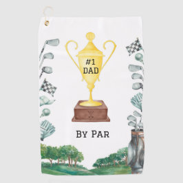 #1 Papa van Par Golf Towel Golfhanddoek