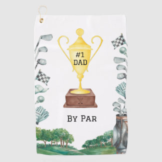 #1 Papa van Par Golf Towel Golfhanddoek