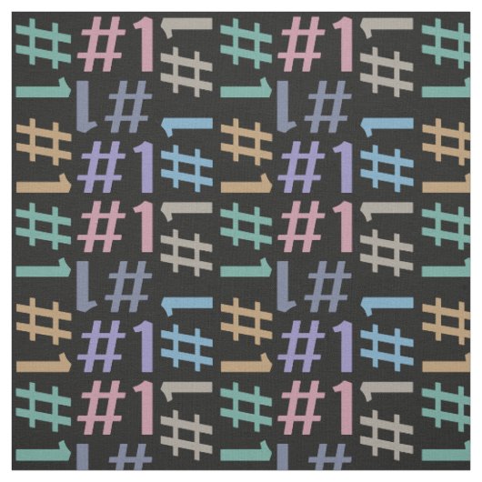 "# 1" Patroonstructuur Stof (Swatch)