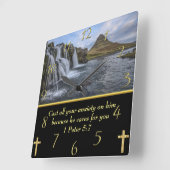 1 Peter 5:7 waterval in vallei Vierkante Klok (Hoek)