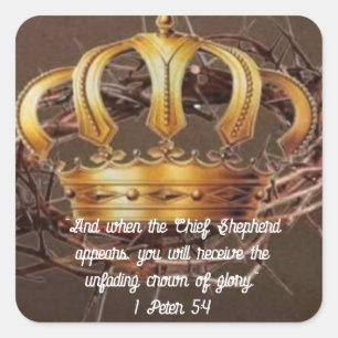 1 Petrus 5:4 Sticker