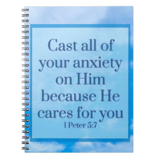 1 Petrus 5:7 Notitieboek