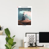 1 Petrus 5:7 Poster (Thuiskantoor)