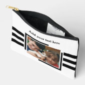 1 photo add text black white etui (Open)