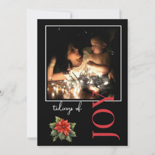 1 PHOTO CARTE DE NOËL Tidings of Joy