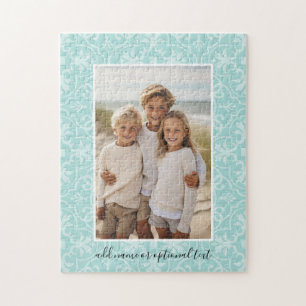 1 Photo with Farmhouse Tile Pattern and Text Legpuzzel
