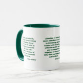 1 Pierre 3:7 KJV Bible Écriture Mug à deux tons (Devant gauche)