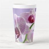 1 Pierre 4:8 Orchidées Latte Mug (Devant)