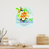 1 Pierre 5:7 Poster chrétien (Cuisine)