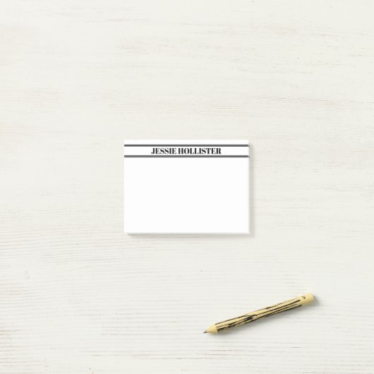 1 POST-IT® NOTES (Op bureau)