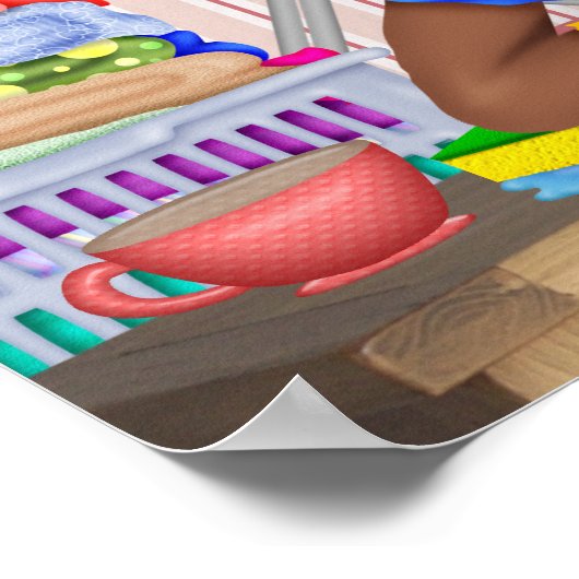 # 1 Poster Maman - SRF (Coin)