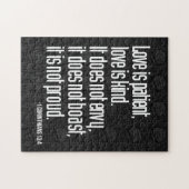 1 puzzle de 13:4 de Corinthiens (Horizontal)