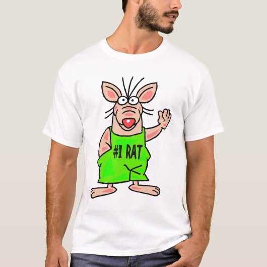 #1 Rat T-shirt (Voorkant)