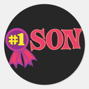 #1 RONDE STICKER