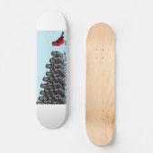 1 roodvogelskateboard skateboard (Voorkant)